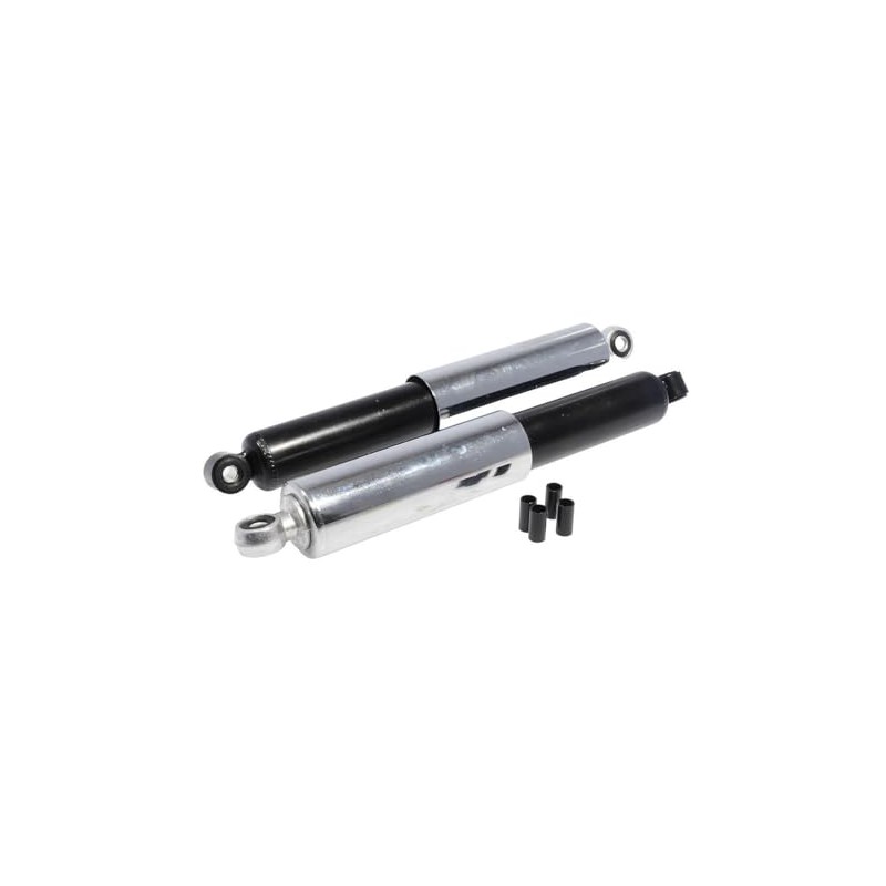 Shock Absorber Set 310 mm Rear Black / Chrome Compatible