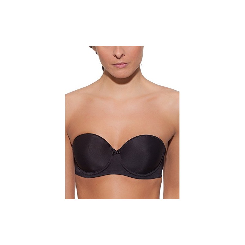 Selene Mariel Balconette Bra, black