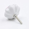 Pink Detailed Floral Pattern Ceramic Knob, Pull, Handle, for Cupboards,