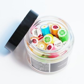 Papabubure Thank You Mix Bottle Type Candy 1.8 oz (50 g) x 1 Bottle