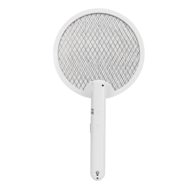 2 in 1 Electric Fly Swatter Rotatable Fly Killer Light