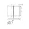 Panasonic Cosmo Series Wide 21 Simple Fire Switch Plate (Single