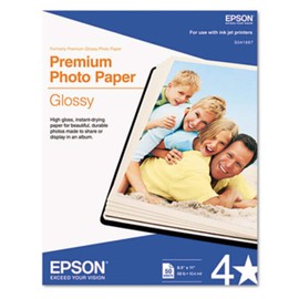 Epson Premium Inkjet Photo Paper - White