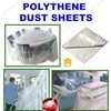 6 x Plastic Dust Sheets for Decorating 12ft x 9ft