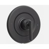 T2901BL Matte Shower Trim Kit with Lever Handle for Moen