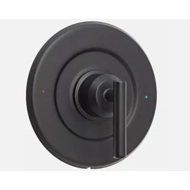 T2901BL Matte Shower Trim Kit with Lever Handle for Moen Gibson Posi-Temp Valves, Only Trim, Valve Required