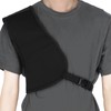 Gym Sports Shoulder Support Shockproof Comfortable Soft Protective Shoulder BraceBlack