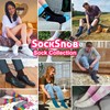Sock Snob - Womens 4 Pairs Bamboo Breathable Low Cut