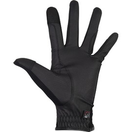 HKM Children's Riding Gloves Grip Mesh Dark Blue 8 Years