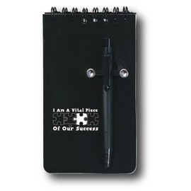 Motivational Note Jotter Assortment Set - (5 Notebooks with Matching Pens)