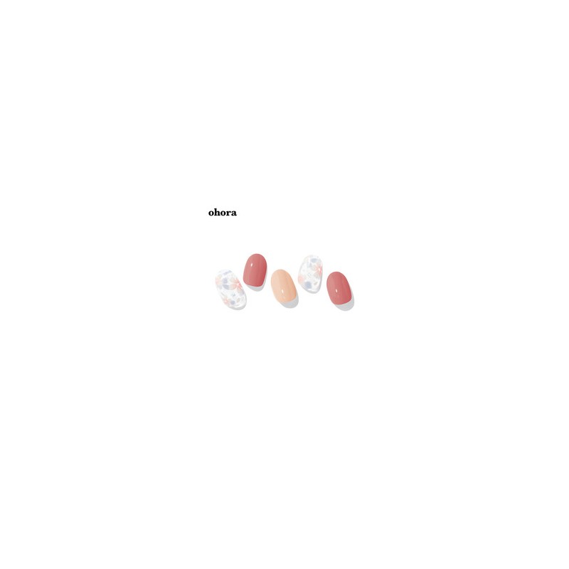 OHORA Nails 1Set [Pattern], Type:Pink Breeze
