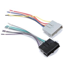 70-1770 Car Stereo Radio Wiring Harness Wire Power Adapter Plug for Ford F-150 F-250 Bronco Mustang Ranger for Mercury Mazda Lincoln Install Aftermarket Radio Speaker Wires Receiver Connector