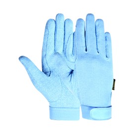 AK Cotton Grip Horse Riding Gloves AKRS-8485 (M, Sky)