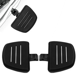 FATECIM Mini Floorboards Rear Passenger Foot Pegs Pedals Rests Footpegs for Harley 18-later Softail Slim Low Rider S Breakout Street Bob Fat Boy Sport Glide Fat Bob Deluxe 20-later LiveWire (Black)