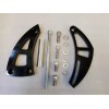 Unbranded Small Block Chevy BLK Alternator Bracket Long Water Pump
