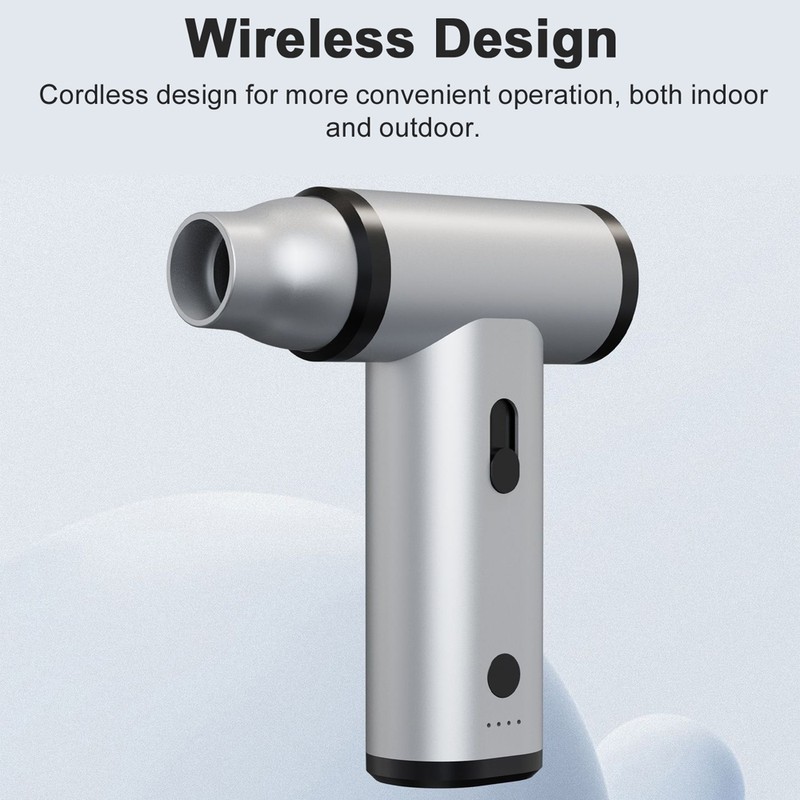 Portable Cordless Brushless AirDuster Electric AirBlower Home and Outdoor Dual-Use