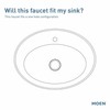 Moen Commercial Chrome M-Press Single-Mount Metering One-Handle Bathroom Sink Faucet,
