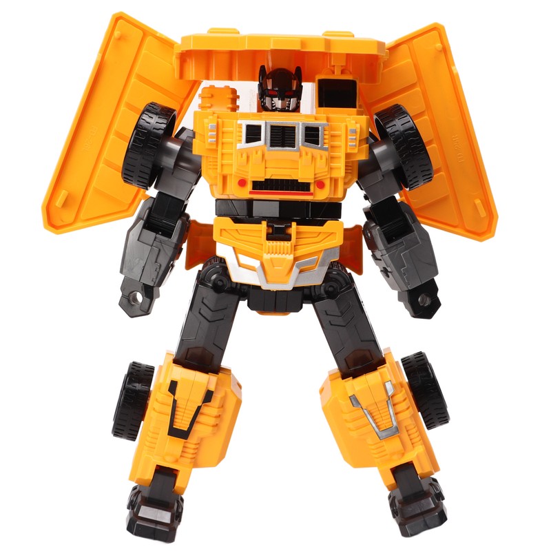 Transformation Robot Toy 2 Forms Flexible Joints Drop Resistant Educational