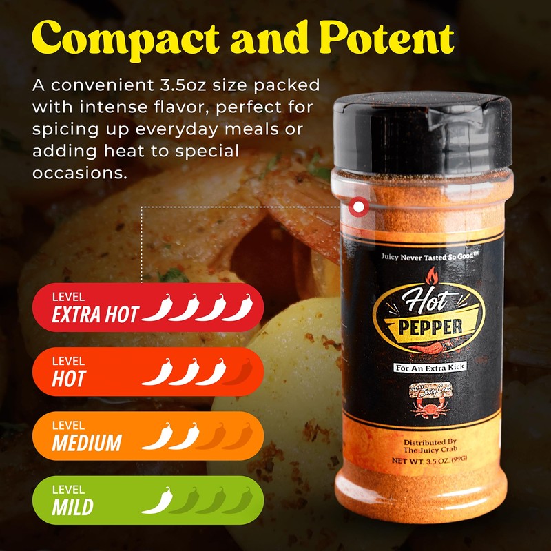 Juicy Special Extra Hot Pepper Powder by The Juicy Crab