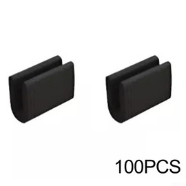 100 x Technics Record Player U-Shaped Rubber Feet Replacement Damping Pads