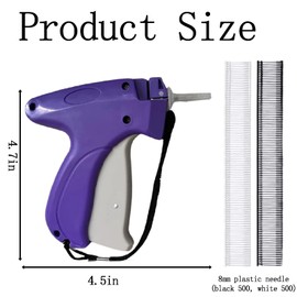 Snowtain Mini Stitching Gun Hand Sewing Machine, Mini Quick Repair Garment Sewing Machine, Stitchy Quick Clothing Fixer, Micro Stitch Gun for Clothes, Quick Fixing Device for Clothes, Purple