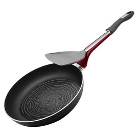 Ekco 68783 Sartén de 24 cm Evolution Novo, Color Negro hecho 100% de Aluminio Con Antiadherente Duraflon