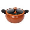 Micro Pressure Cooker,Easy-Clean Pumpkin Shaped Pot,8L Multi-Function Micro Pressure Cooking