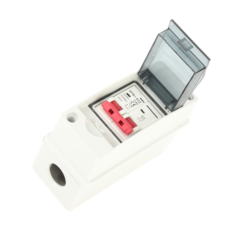 PV Solar Disconnect Switch Photovoltaic Circuit Isolator Miniature RV Breaker