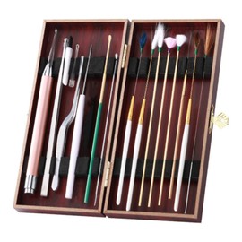 YFFSFDC LEDライト付き 耳かき ピンセット 耳掃除 イヤークリーナー みみかき 18本セット 耳垢クリーニング 耳掻きセット 収納ケース付き 携帯便利 子供用 お年寄り用 家庭用