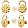 Earring Backs Replacements for Droopy Ears, Heavy Earrings Lifters, Locking