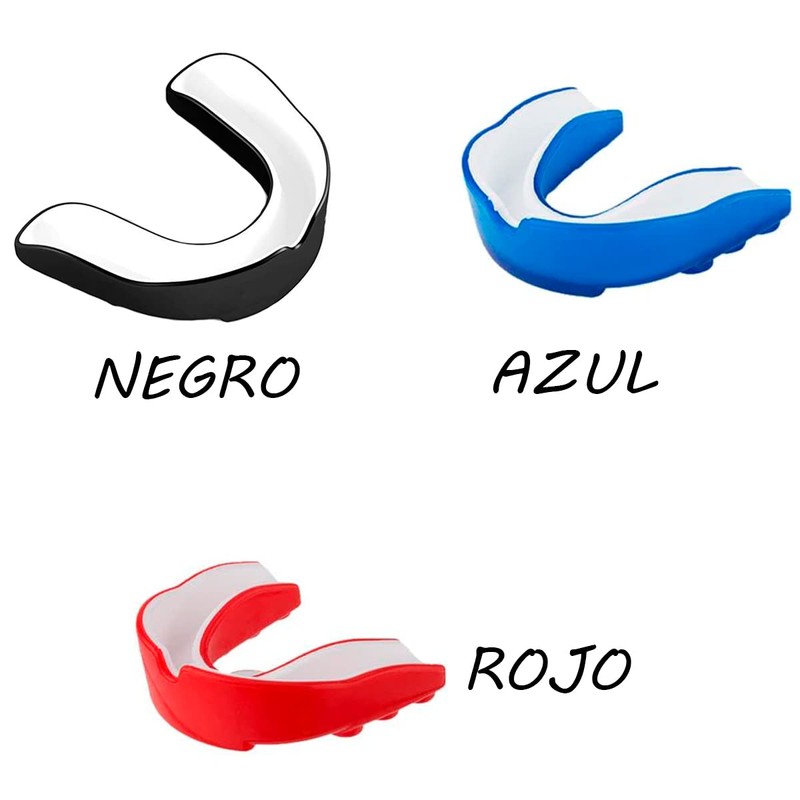 Protector Bucal Boxeo Deportes Taekwondo Guarda Dental Color (Azul)