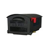 Solar Group MB515B Rural Mailbox, Medium, Black