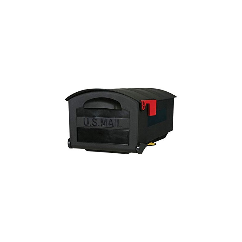Solar Group MB515B Rural Mailbox, Medium, Black