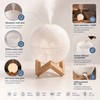 Mini Moon Humidifier for Bedroom Night Use – 200ml Cool