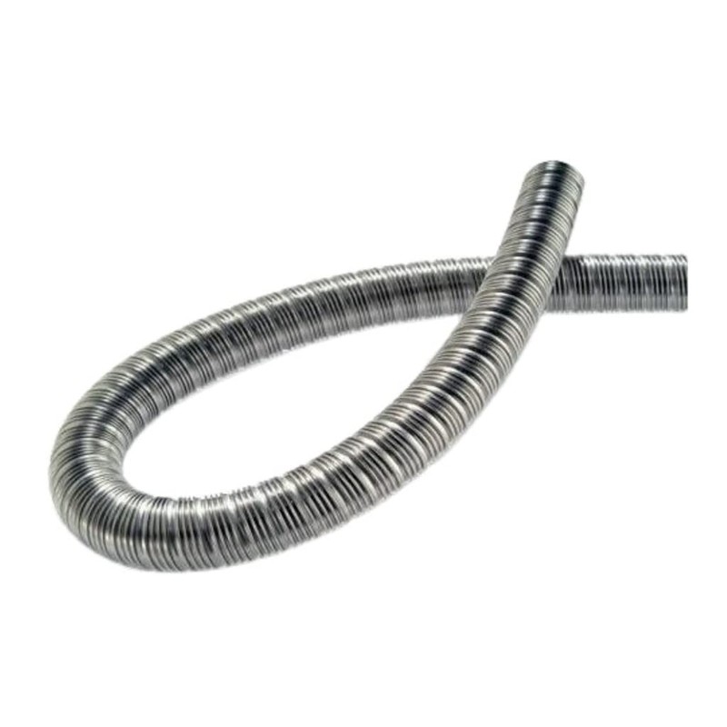 1m (39inch) Parking Heater Air Exhaust Pipe Stainless Steel Flexible