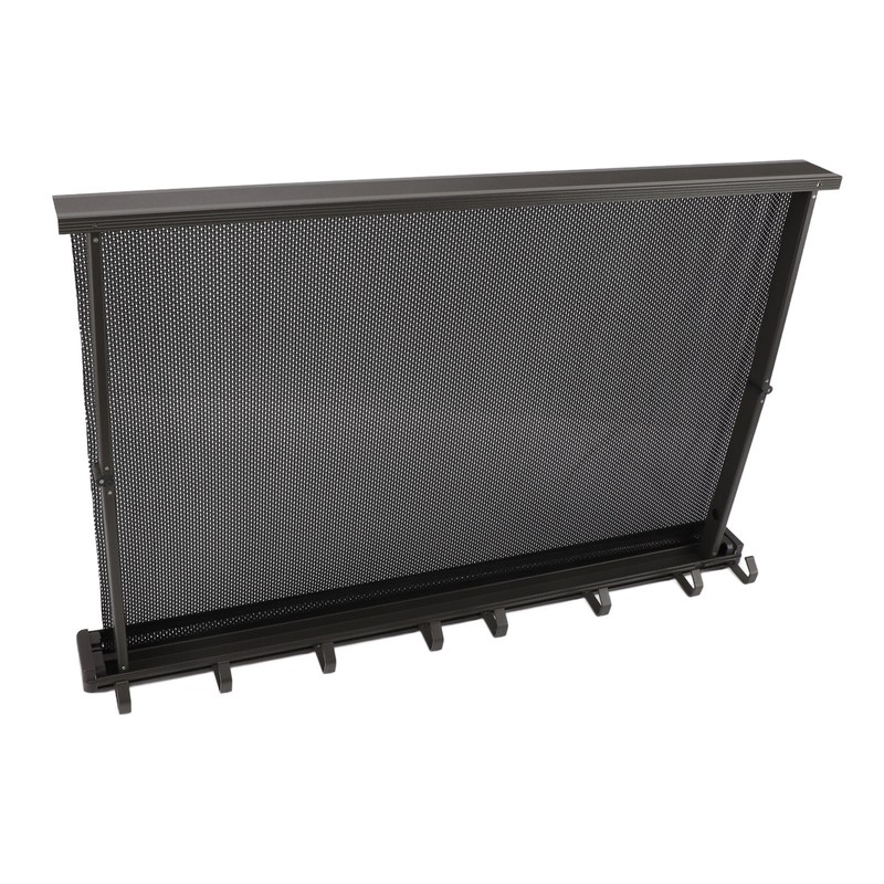 Balcony Clothes Drying Rack Wall Mounted with Mesh Surface Collapsible