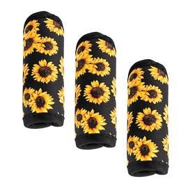 3 Pcs a Set, Comfort Neoprene Handle Wraps/Grip/Identifier for Travel Bag Luggage Suitcase Baby Carriage