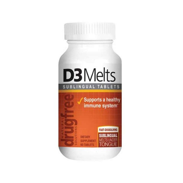 Dr Newtons Naturals Vitamin D3 60 Fast Melt Tabs