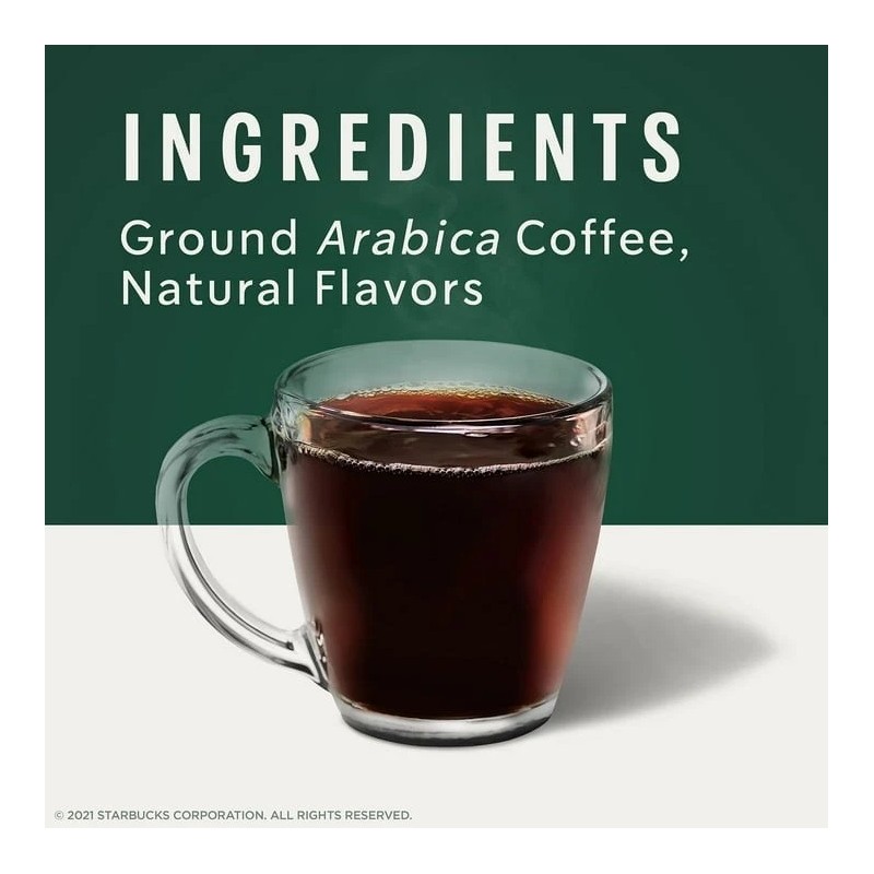 Starbucks Vanilla Flavor Coffee K-cup, 64 ct.