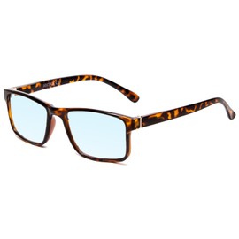 Calabria Blue Light Blocking Reading Glasses +0.75 Tortoise Havana Men Women Computer Readers Trendy Durable Modern Eyeglass