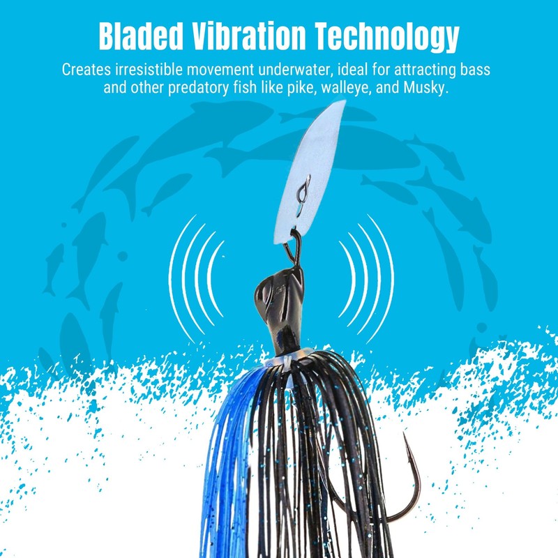 Lead Breaker Jigs (3-Pack) 1/2 oz Green Pumpkin