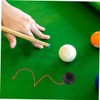 CORHAD 2pcs Pool Chalk Holder Billiard Accessory Non-Slip Rubber Cover