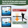 Woxtehi GLX-FLO-RP Flow Switch Compatible with Hayward Flow Switch for