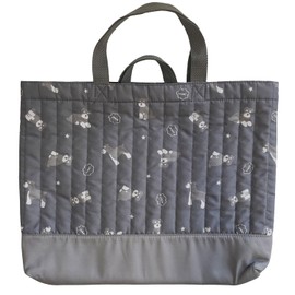 Stream GE0957 Stream Market Lesson Bag, Boys, Stylish, Quilting, Girls, Tote Bag, For Children, Music, Training, Bag, Hand Bag, Quilt, Junior, Schnauzer, Simaenaga, Poodle, Panda, Schnauzer
