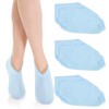 3 Pairs Foot Moisturiser Socks Overnight, Spa Cotton Socks for