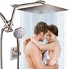 12'' Rain Shower Head Combo, High Pressure Rainfall Shower Head