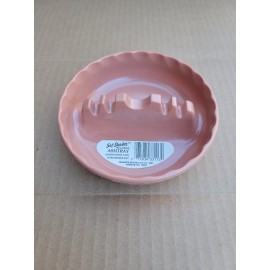Vintage Gessner GES-LINE #331 Melamine Sof-Shades Ashtray Glossy Salmon 5" - NOS