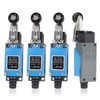 SWAWIS 4 pieces ME-8104 Momentary Limit Switch, Adjustable Roller Lever