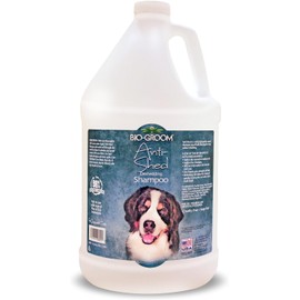 Bio-groom Anti-Shed Deshedding Dog Shampoo – Odor Eliminating, Anti-Shedding, Dog Bathing Supplies, Puppy Wash, Cat & Dog Grooming Supplies, Cruelty-Free, Made in USA, Dog Products – 1 Gallon