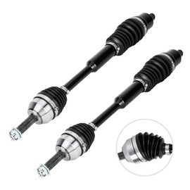 Youxmoto Front Heavy Duty CV Axles, for Polaris Ranger 500 2008-2022; Ranger 570 2015-2021; for Ranger EV/ETX 2015-2022, 5140 Bold Chrome Steel Drive Half Shaft, Front Left/Right, For 1333238
